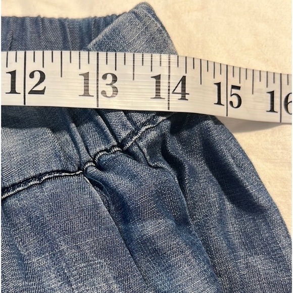 NWT,Vero Moda Denim,Sinfully Soft Chambray Tencel Joggers,POCKETS,Taller Woman🥰 - Picture 10 of 12